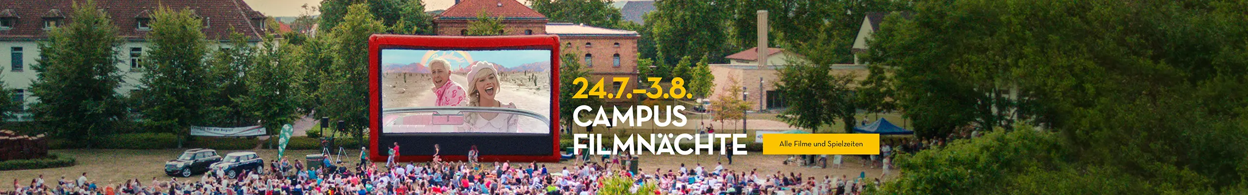 Campus Filmnächte vom 24.7. bis 3.8.